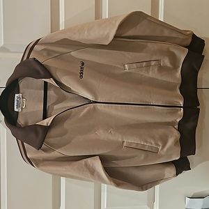 Vintage Adidas three stripe jacket